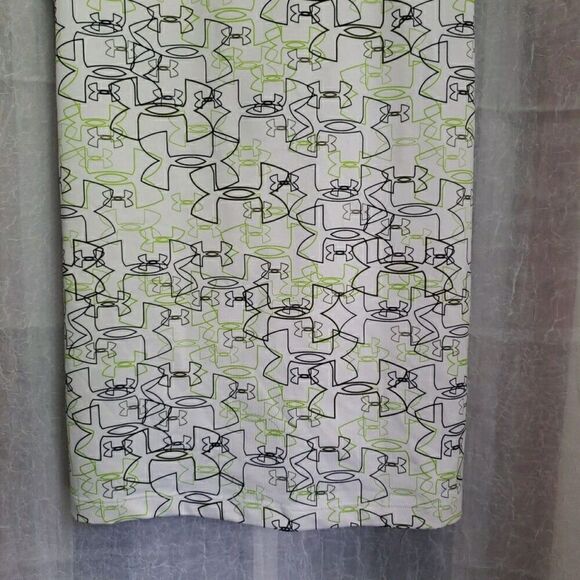 Under Armour Heat Wear Tank Top White Logo Racerback Active Size UNK See Pics - Picture 6 of 10